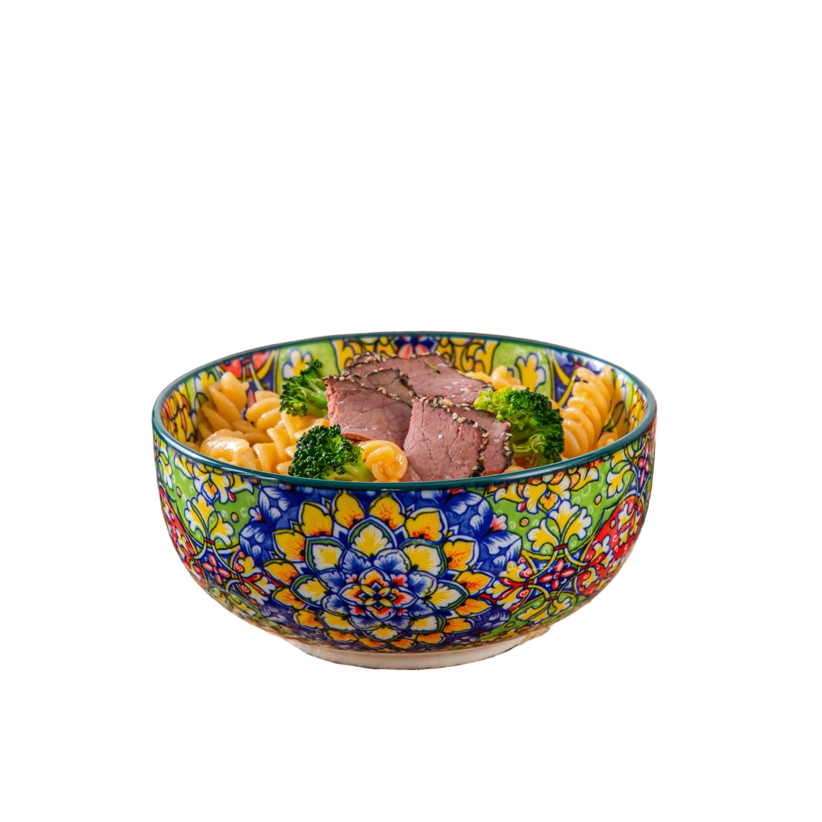 vancasso 12-Piece Ceramic Dinnerware Set – Bohemian Double-Sided Design