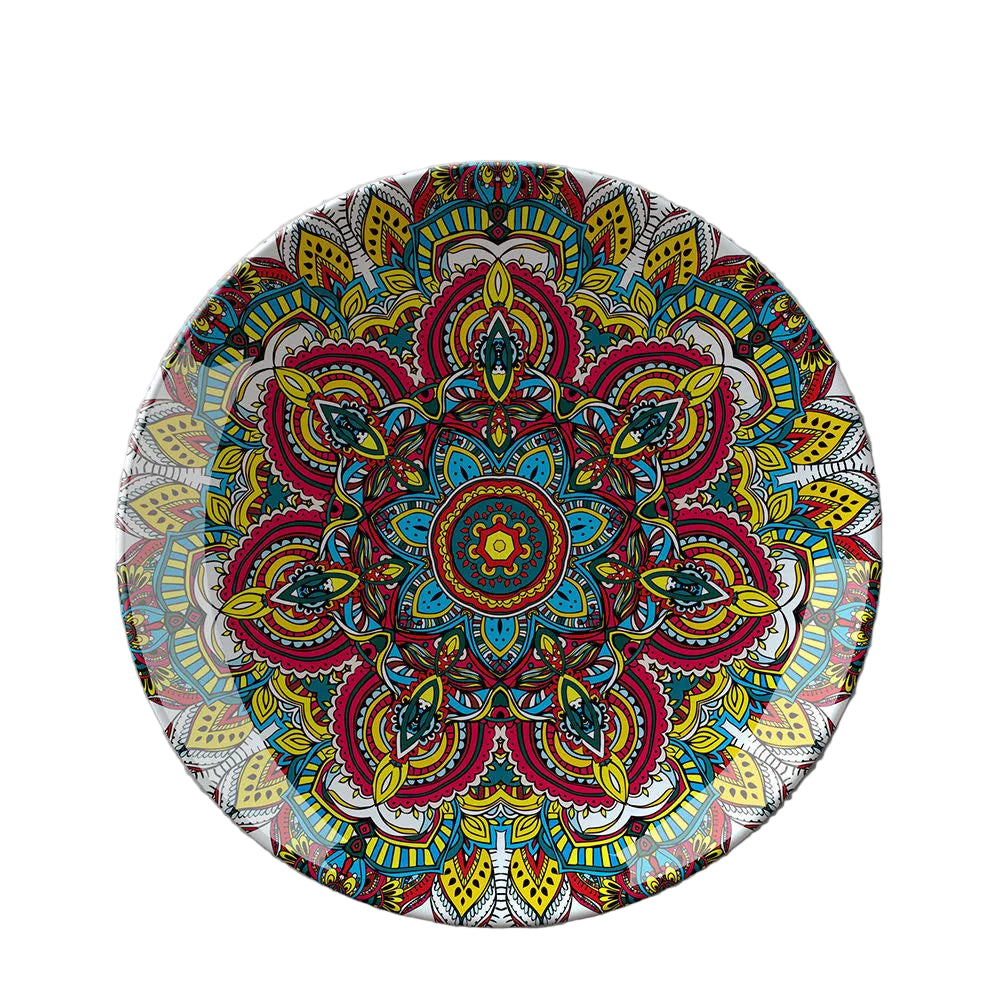 Bohemian Moroccan Ceramic Decorative Hanging Plate