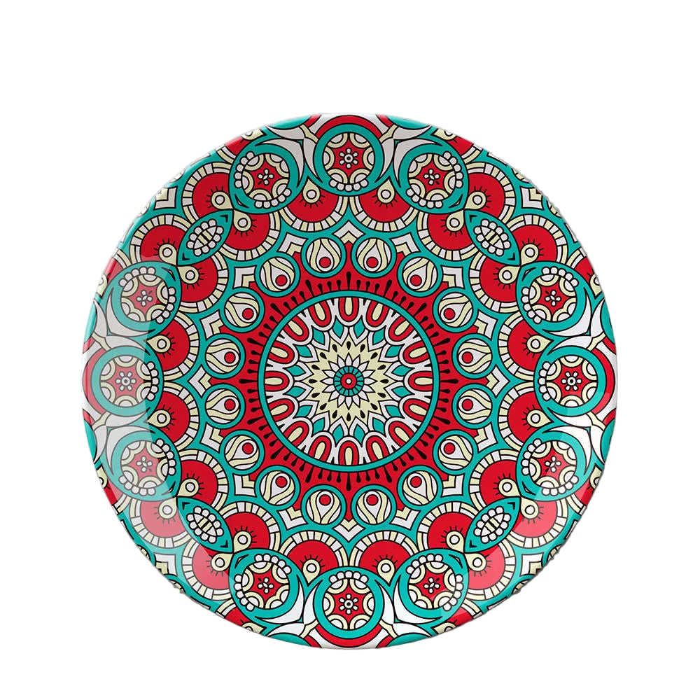 Bohemian Moroccan Ceramic Decorative Hanging Plate